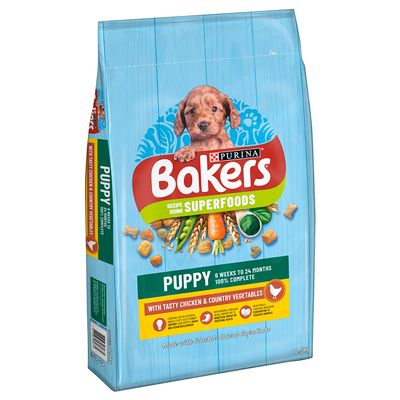 Bakers Puppy Rich in Chicken with Country Vegetables 12.5kg