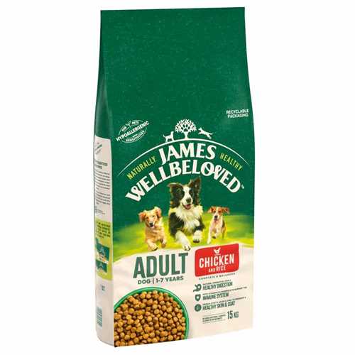 James Wellbeloved Dry Adult Dog Food Chicken and Rice