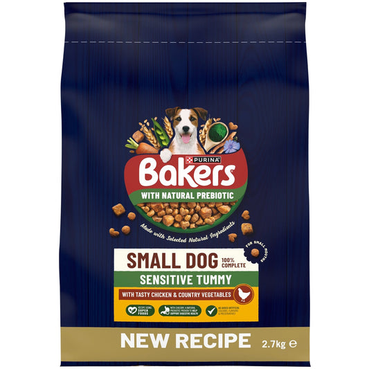 Bakers Small Dog Food Sensitive Tummy 2.7kg