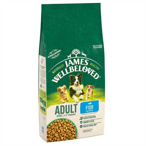 James Wellbeloved Dry Adult Dog Food Fish & Rice