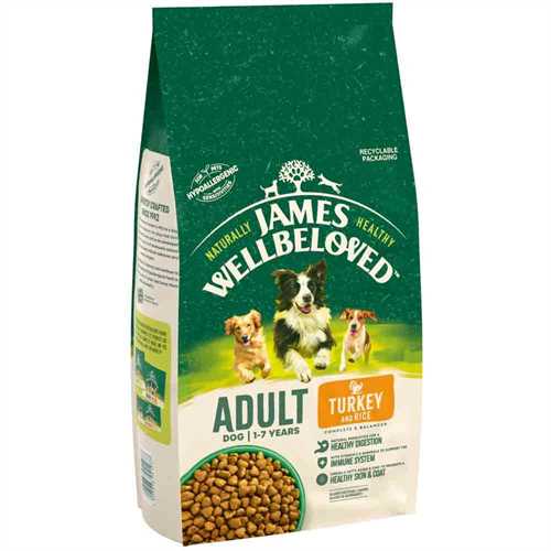 James Wellbeloved Adult Dry Dog Food Turkey & Rice