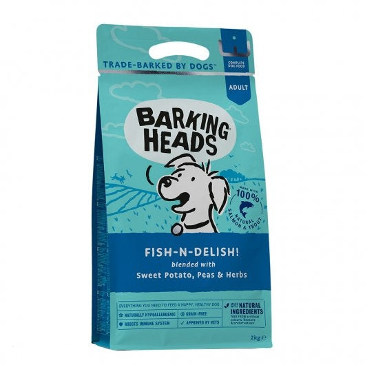 Barking Heads All Hounder Tummy Lovin' Care Fish 12kg