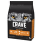 CRAVE Adult Turkey & Chicken Dry Dog Food  2.8kg