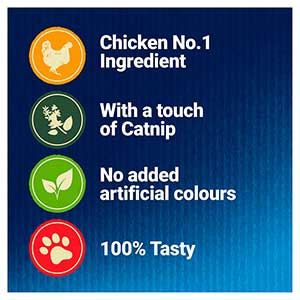 Felix Naturally Delicious Cat Treats Chicken 50g