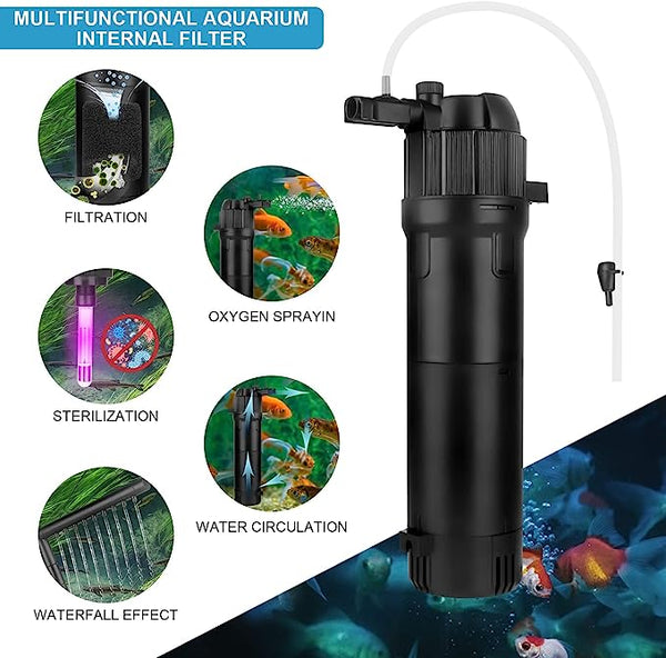 BAITAI Internal Fish Tank Filter For 30-200L Aquaruims – Pets Universe™