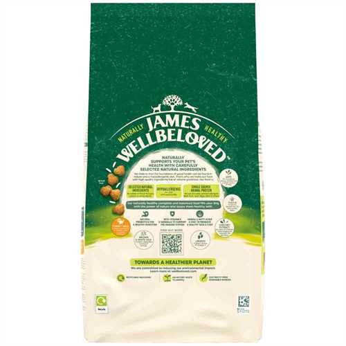 James Wellbeloved Adult Dry Dog Food Turkey & Rice