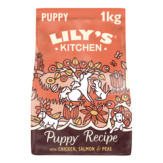 Lily's Kitchen Puppy Dry Dog Food Chicken & Salmon 1kg