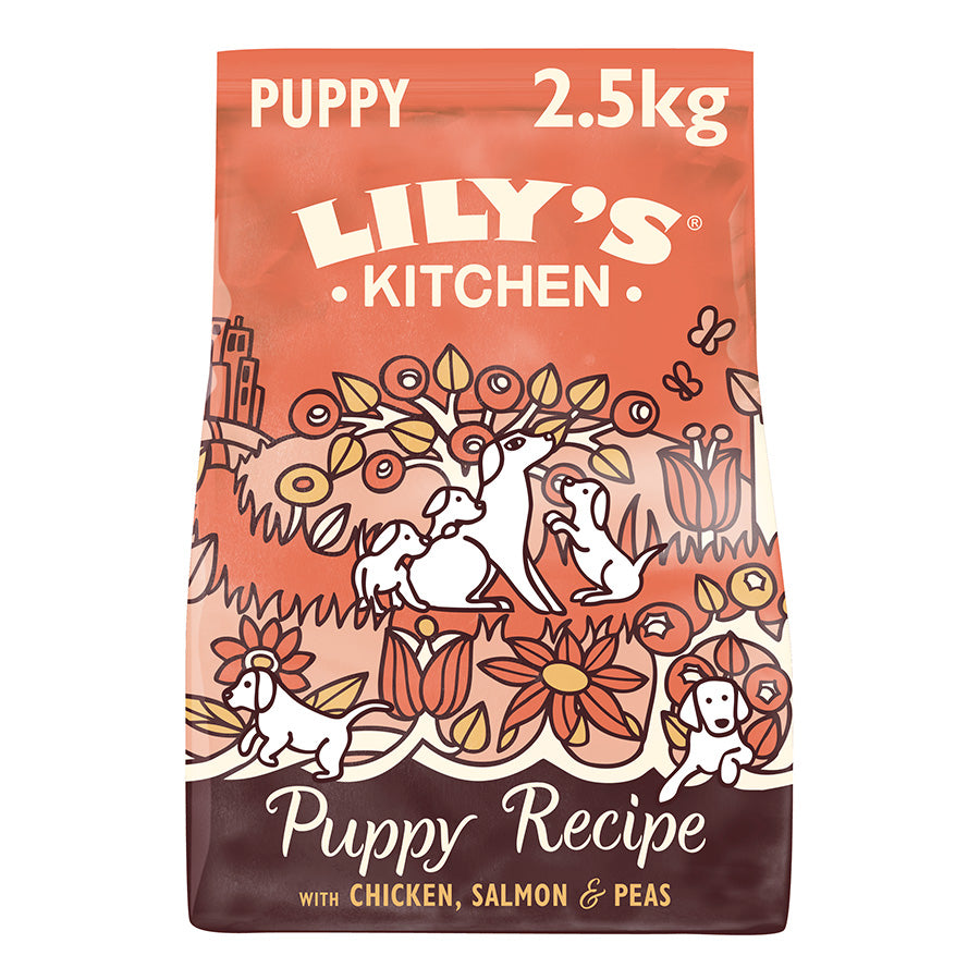 Lily's Kitchen Dog Chicken & Salmon Puppy Recipe Dry Food 2.5kg