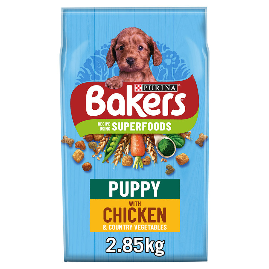 Bakers Puppy Rich In Chicken With Country Veg 2.85kg