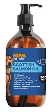 Nova Pet Health Scottish Salmon Oil - 500ml