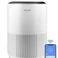 LEVOIT Air Purifiers for Large Home Bedroom 83m², CADR 400m³/h, Alexa Enabled, H13 HEPA Filter with PM2.5 Intelligent Air Quality Sensor, Removes 99.97% Pollen Allergy Dust Smoke Pet, Auto Mode, White