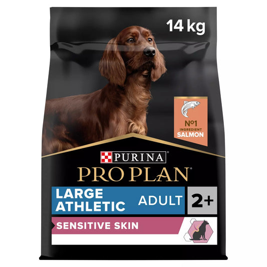 PRO PLAN Large Athletic Sensitive Skin Adult 2+ Salmon Dry Dog Food 14kg