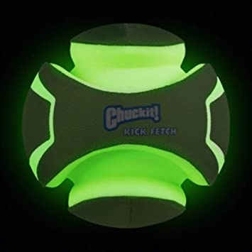 Chuckit! Max Glow Kick Fetch, Assorted,19cm - Pets Universe