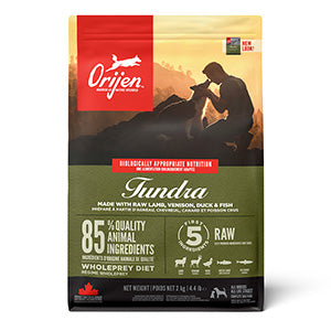 Orijen Complete Dry Adult Dog Food Tundra Goat Wild Boar & Venison