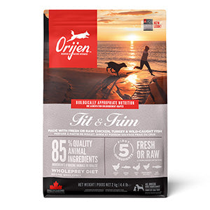 Orijen Complete Dry Adult Dog Food Weight Management Chicken Turkey & Fish